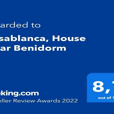 Holiday home Casablanca, House Near Benidorm